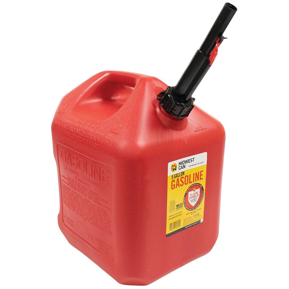 New Stens 5 Gallon Plastic Gasoline Fuel Can 765514 23899537679 eBay