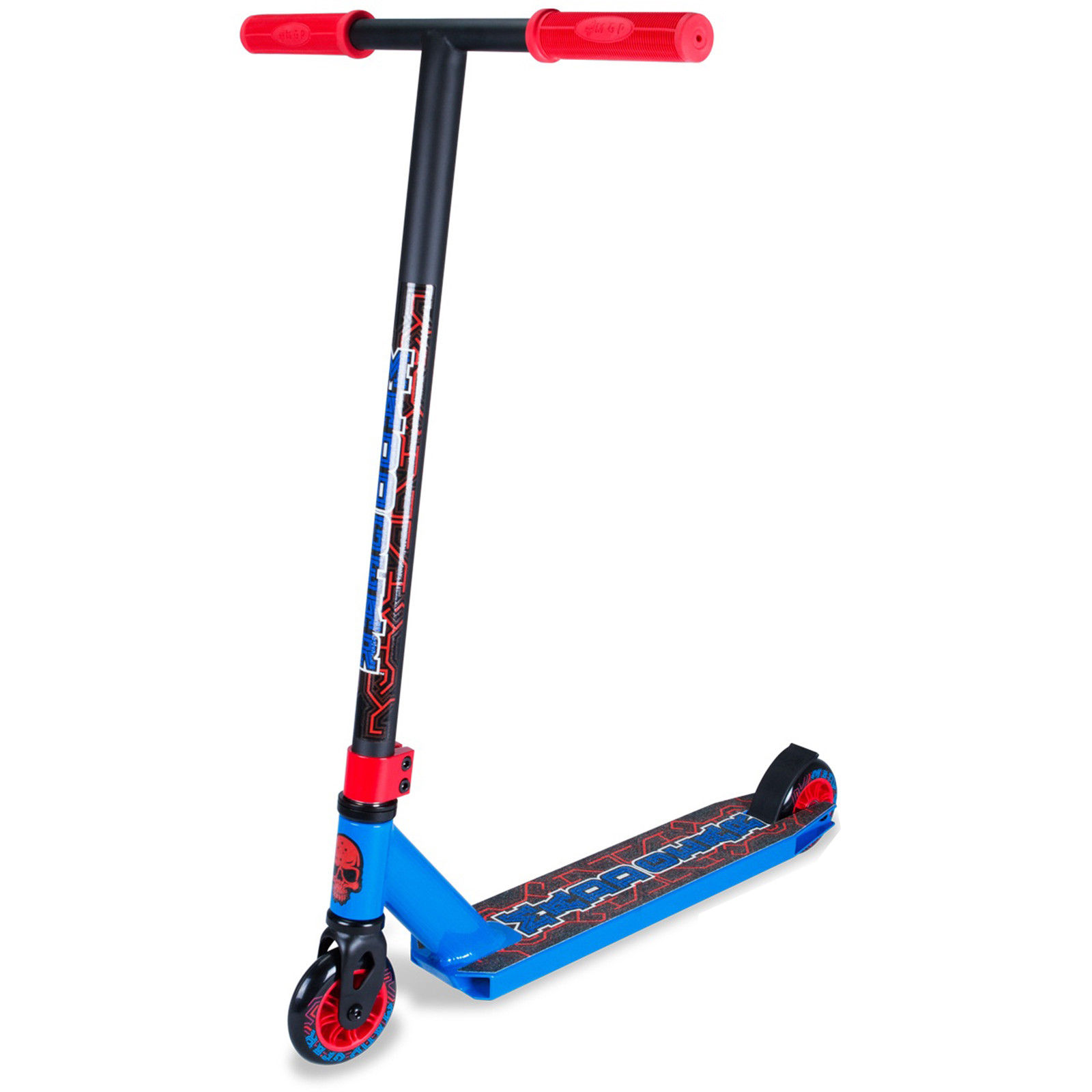 MADD Gear MGP VX7 Kick Pro X Complete Stunt Scooter, Blue/Red eBay