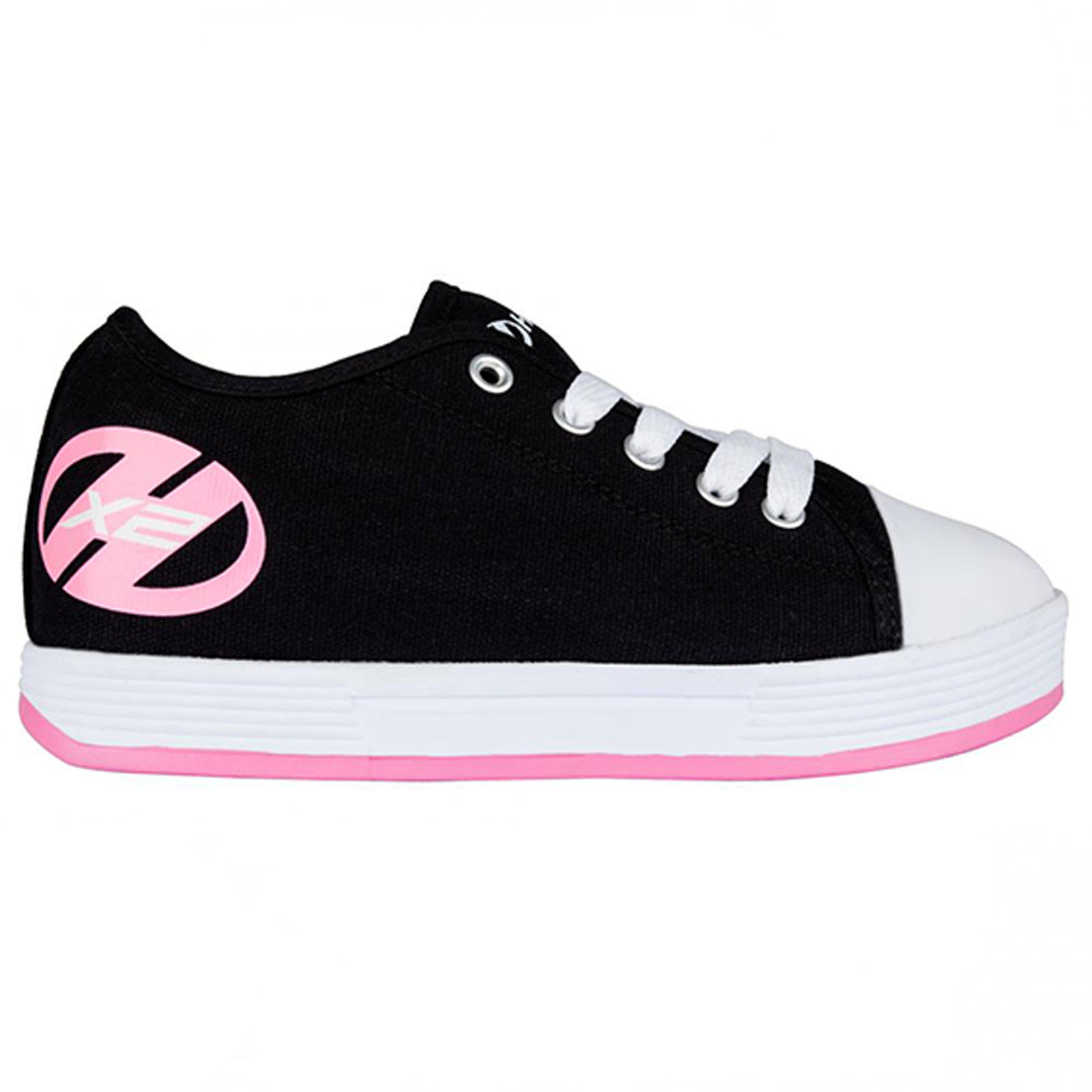heelys x2 dual up black pink