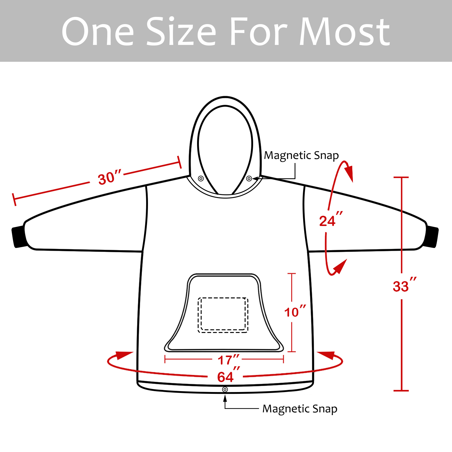 Oversized Warm Sherpa Fleece Hoodie Hooded Blanket Sweatshirt Loungewear Gift - Bild 10 von 36