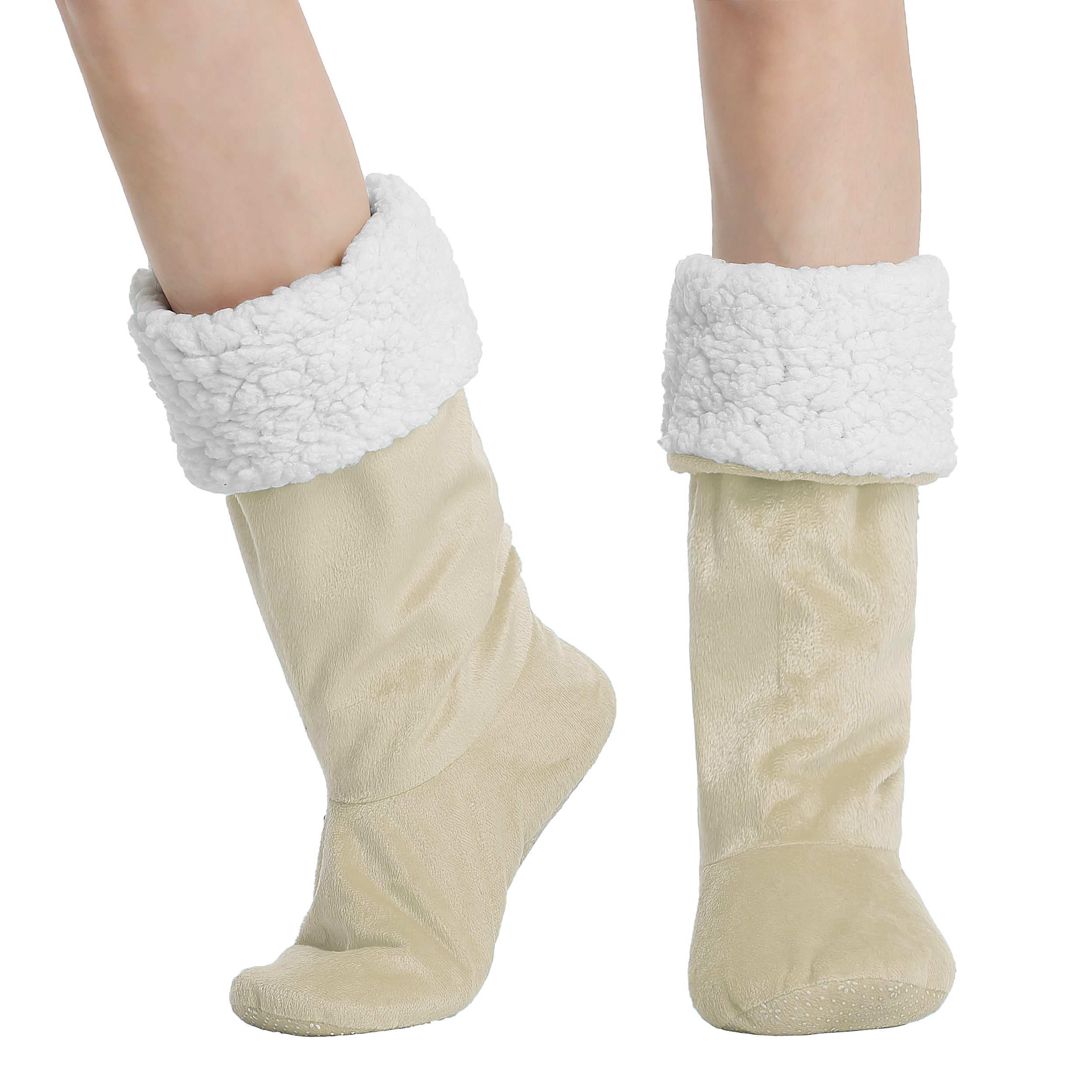 Ladies Slippers Womens Ankle Boots New Memory Foam Winter Christmas Booties US - Picture 52 of 99