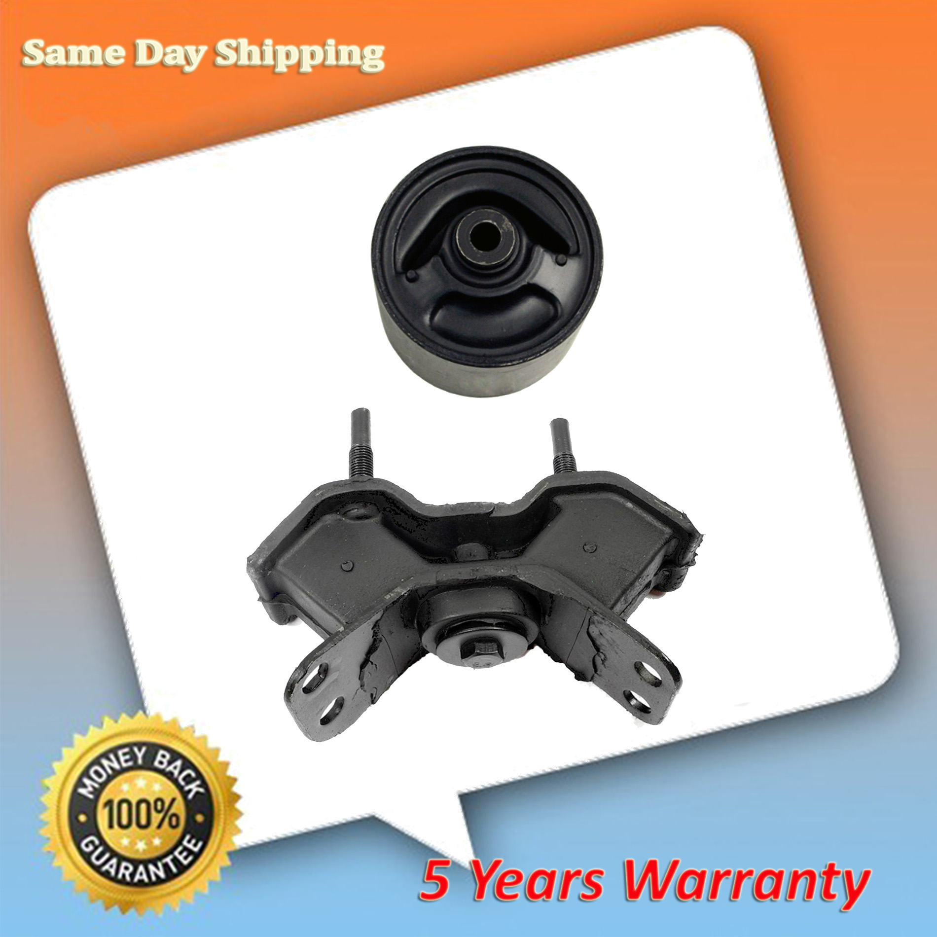 For 20002004 Toyota Avalon 3.0L Rear Bushing + Trans Mount Set 2PCS