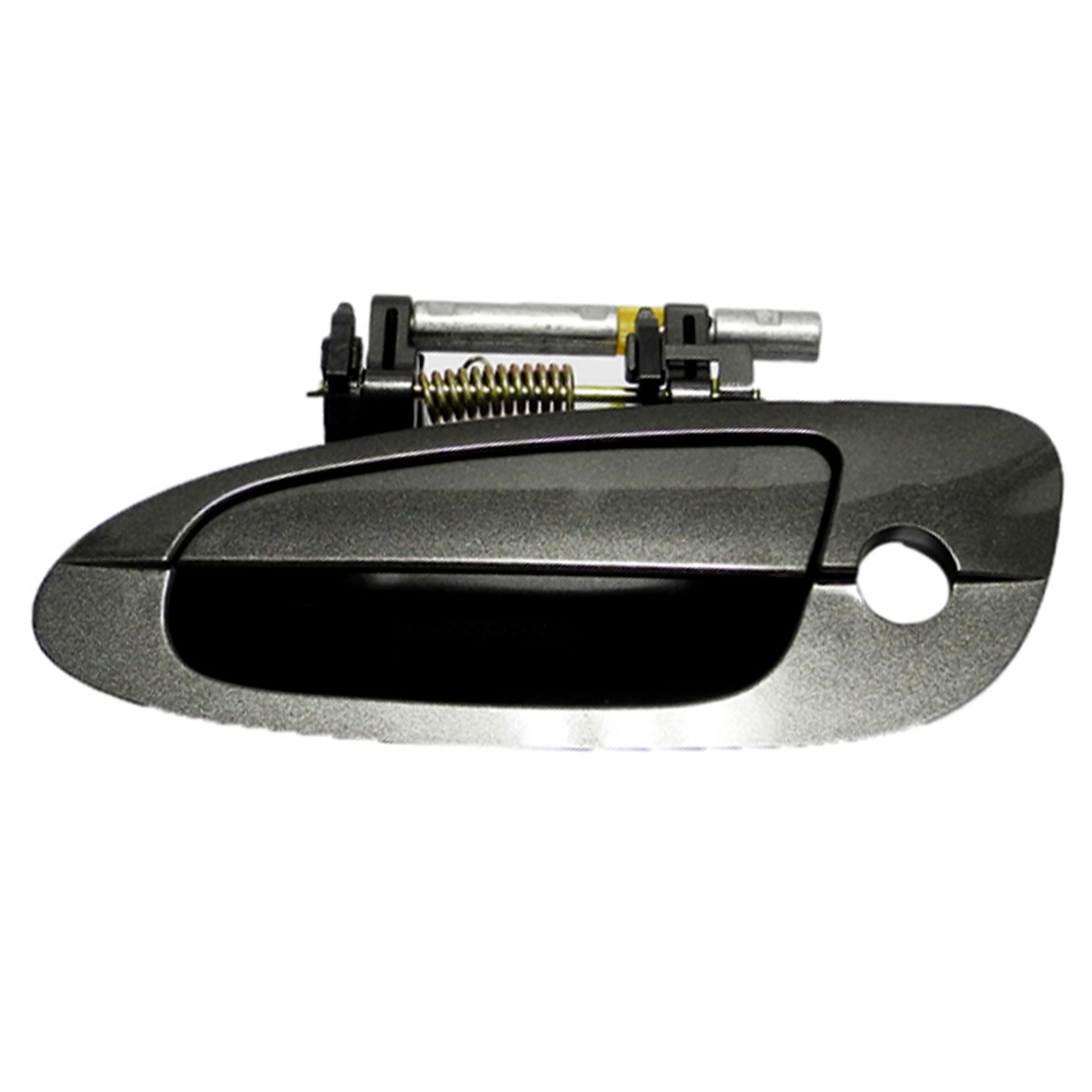 for Ford Lincoln Outside Exterior Door Handle Front Right Black Chrome Lever