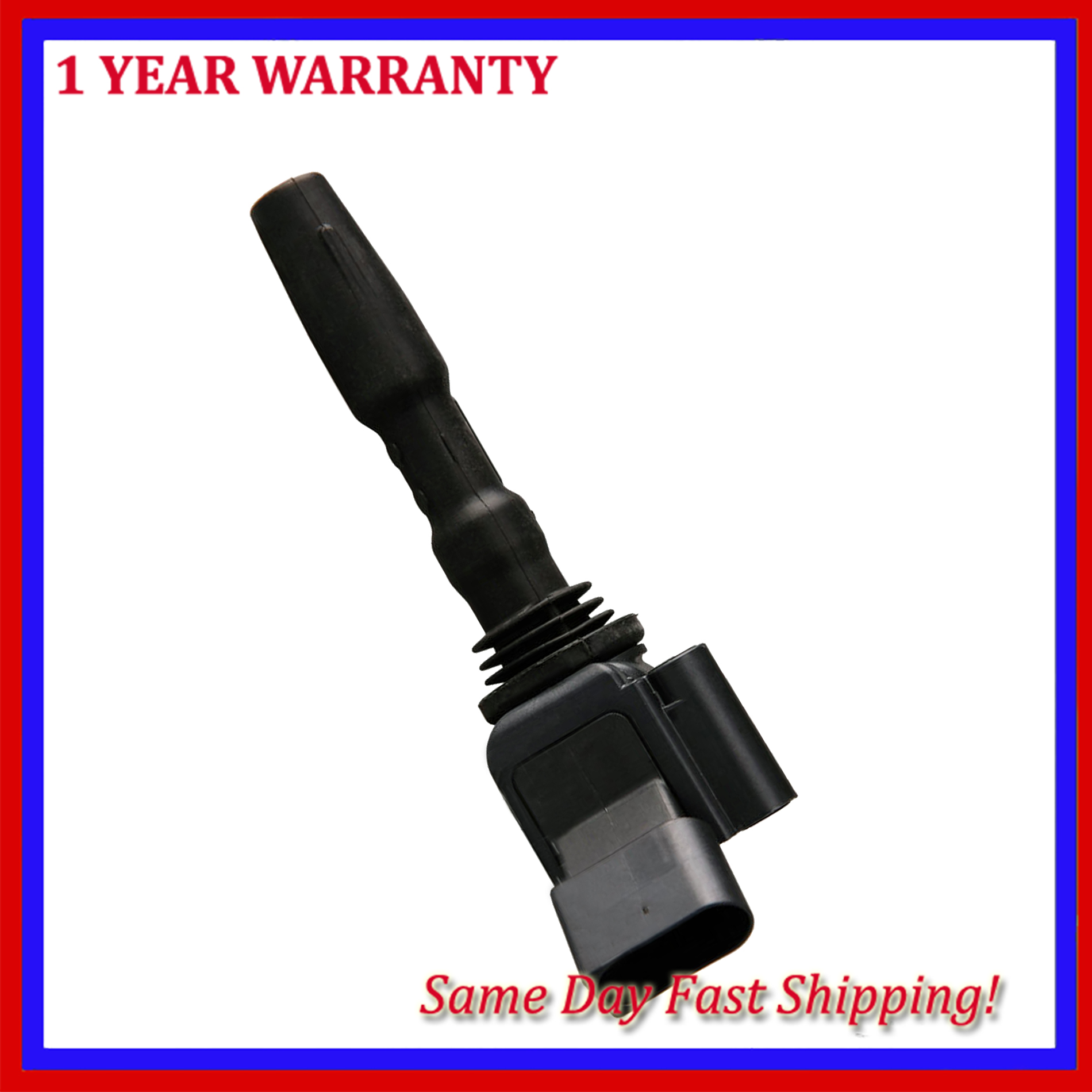 thumbnail image 2 of Advanceignition EVW484 Ignition Coil For 2002-2005 Volkswagen Jetta 2.0L L4 – Coil On Plug, 12V – Replaces UF484, 06A905097 2 of 6
