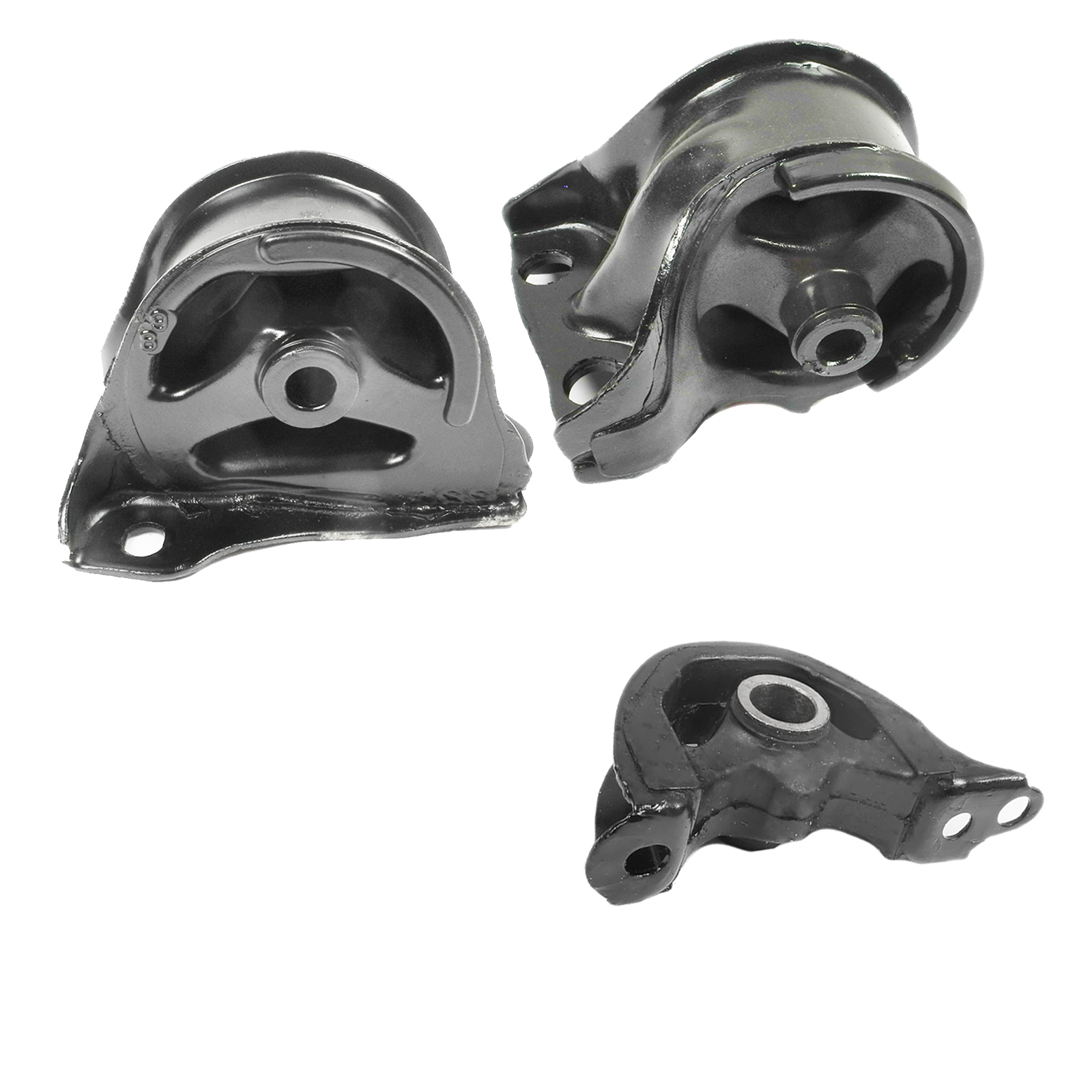 For 1992-1995 Honda Civic 1.5L 6520 6502 6533 Set 3 Engine Motor Mount For 1992-1995 Honda Civic 1.5L 6520 6502 6533 Set 3 Engine Motor Mount