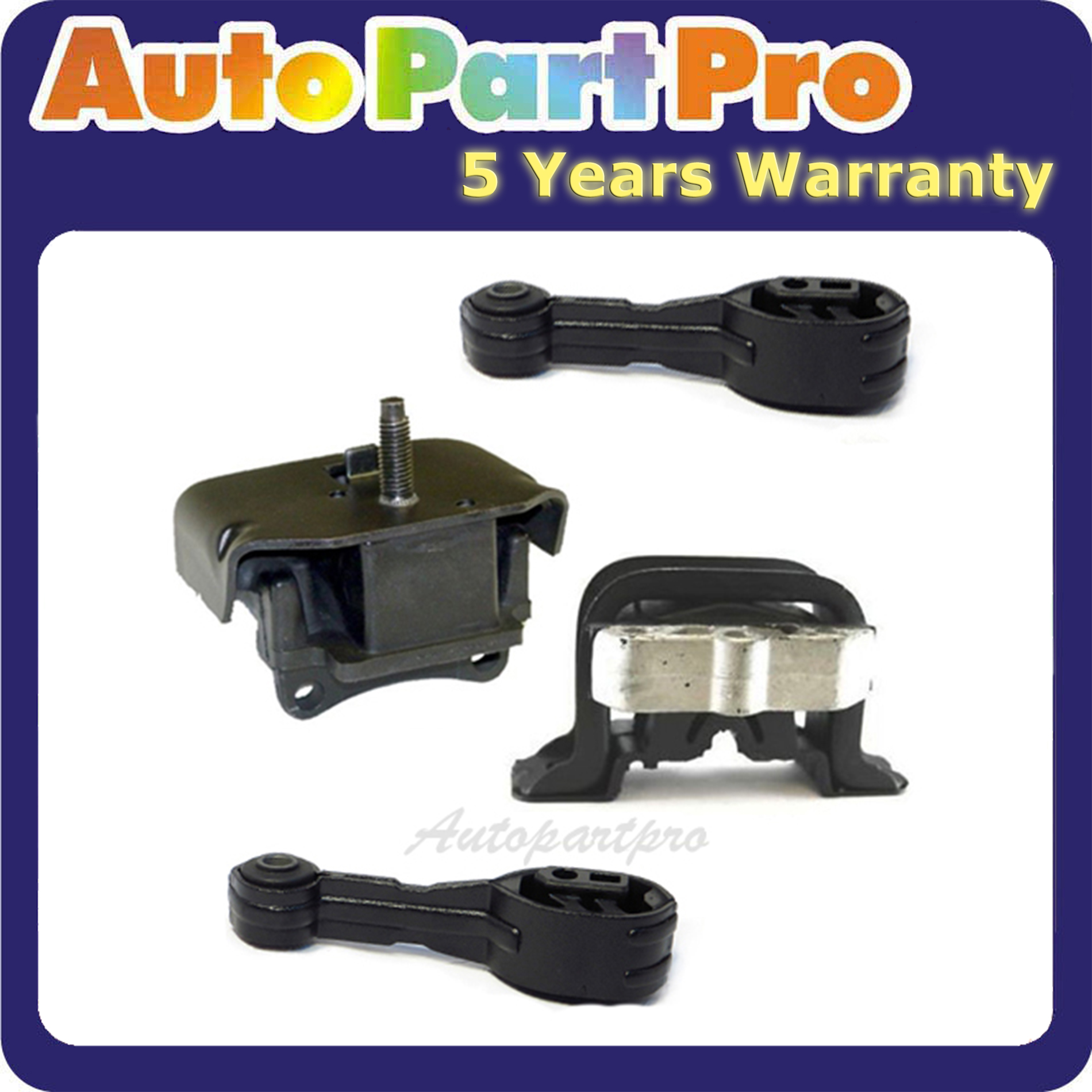 For Motor /& Trans Mount 2825*2 2826 2827 1992-2002 Saturn SC//SL//SW Series 1.9L