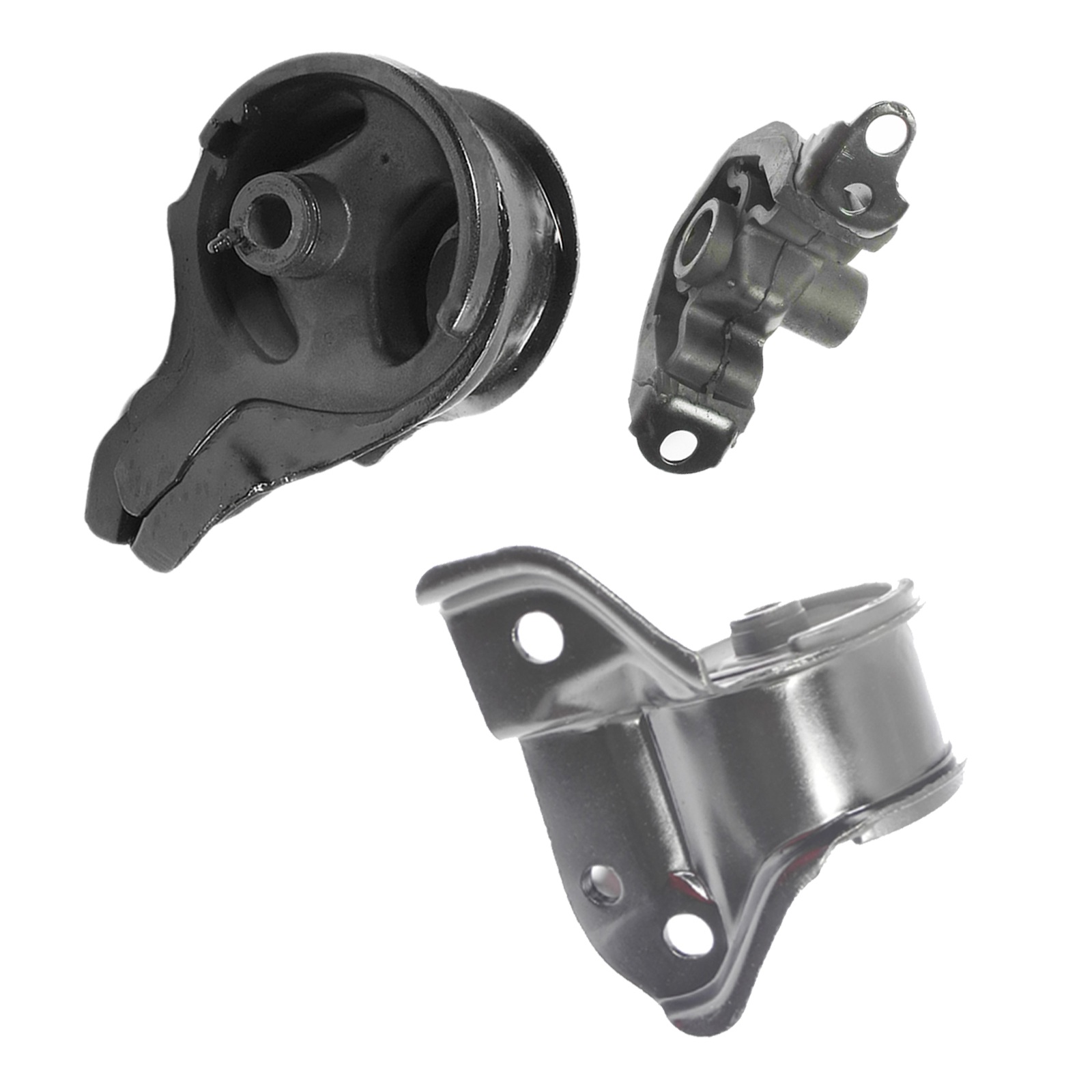 For 1992-1995 Honda Civic 1.5L 6520 6502 6533 Set 3 Engine Motor Mount For 1992-1995 Honda Civic 1.5L 6520 6502 6533 Set 3 Engine Motor Mount