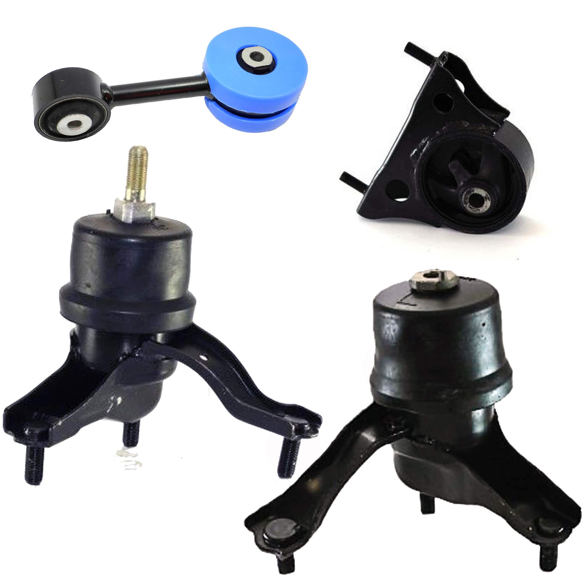 OE Front & Rear Struts for 2004-2007 Toyota Highlander 2WD