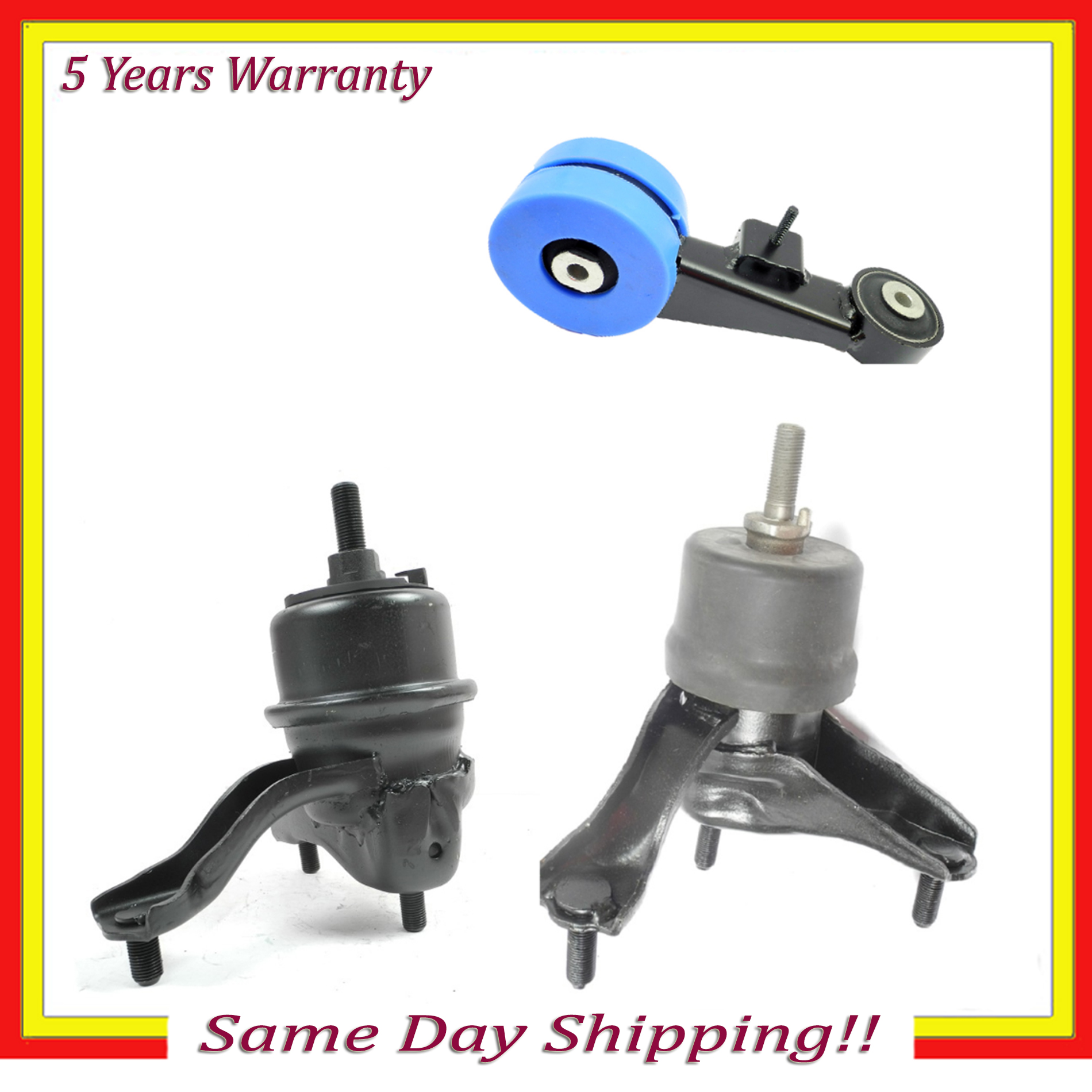 4Pcs Engine Motor & Trans Mount Set Kit for Toyota Camry 2007-2017 V6 3.5L