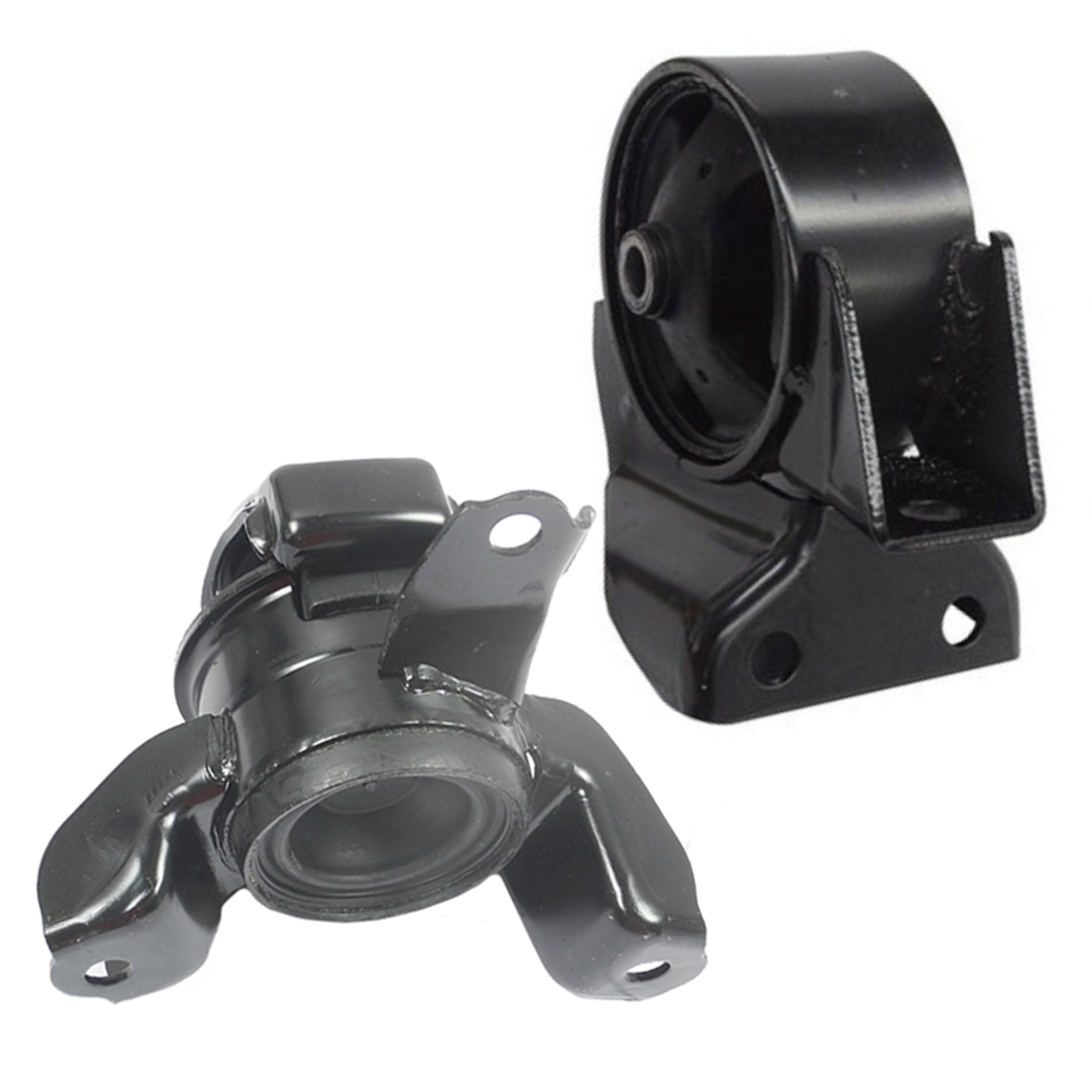 Front /& Rear Motor Mount Set 2PCS for 05-10 Hyundai Tucson// Kia Sportage 2.7L