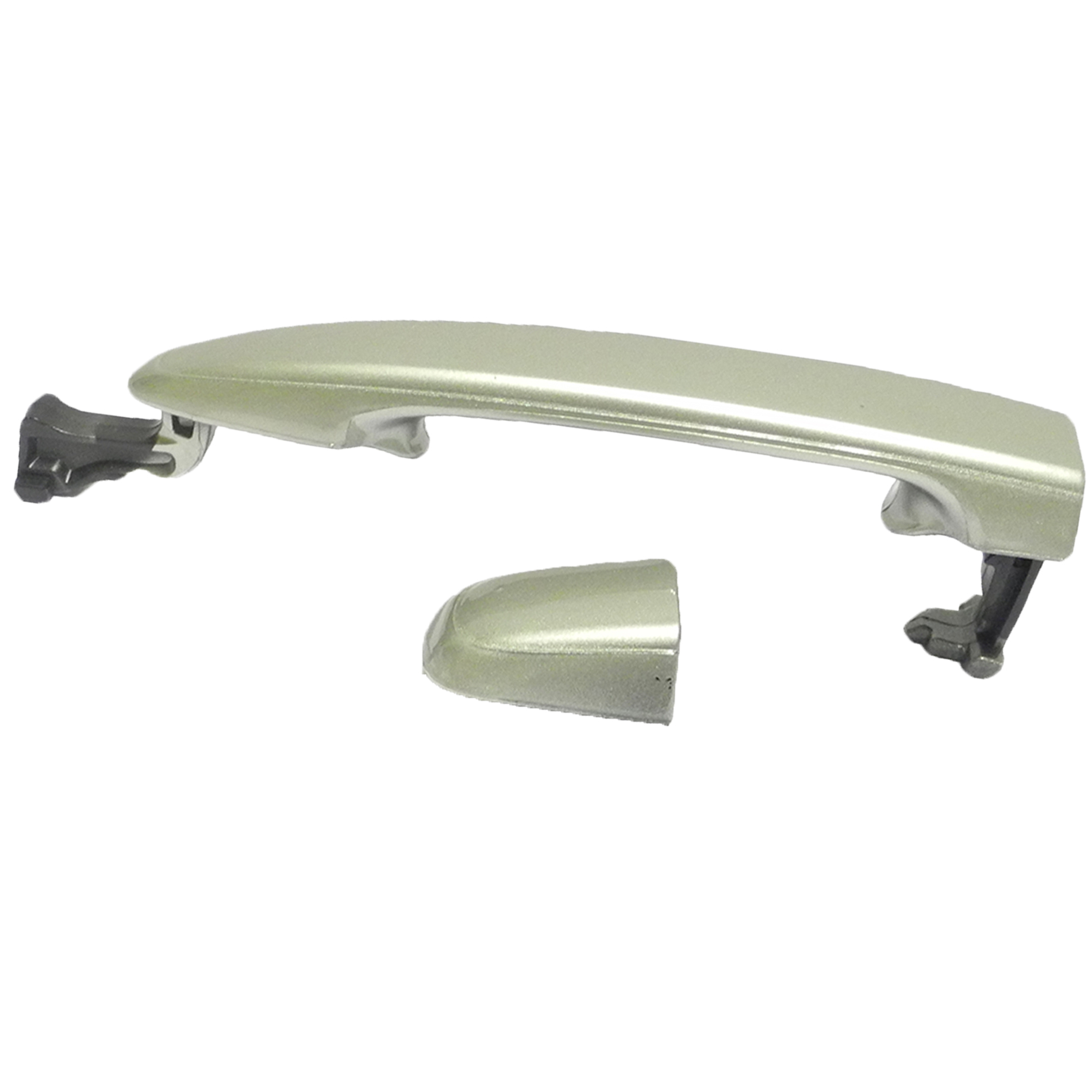 For Sienna Silver 6U0 2004-2010 Outside Door Handle W//O Keyhole Front Right