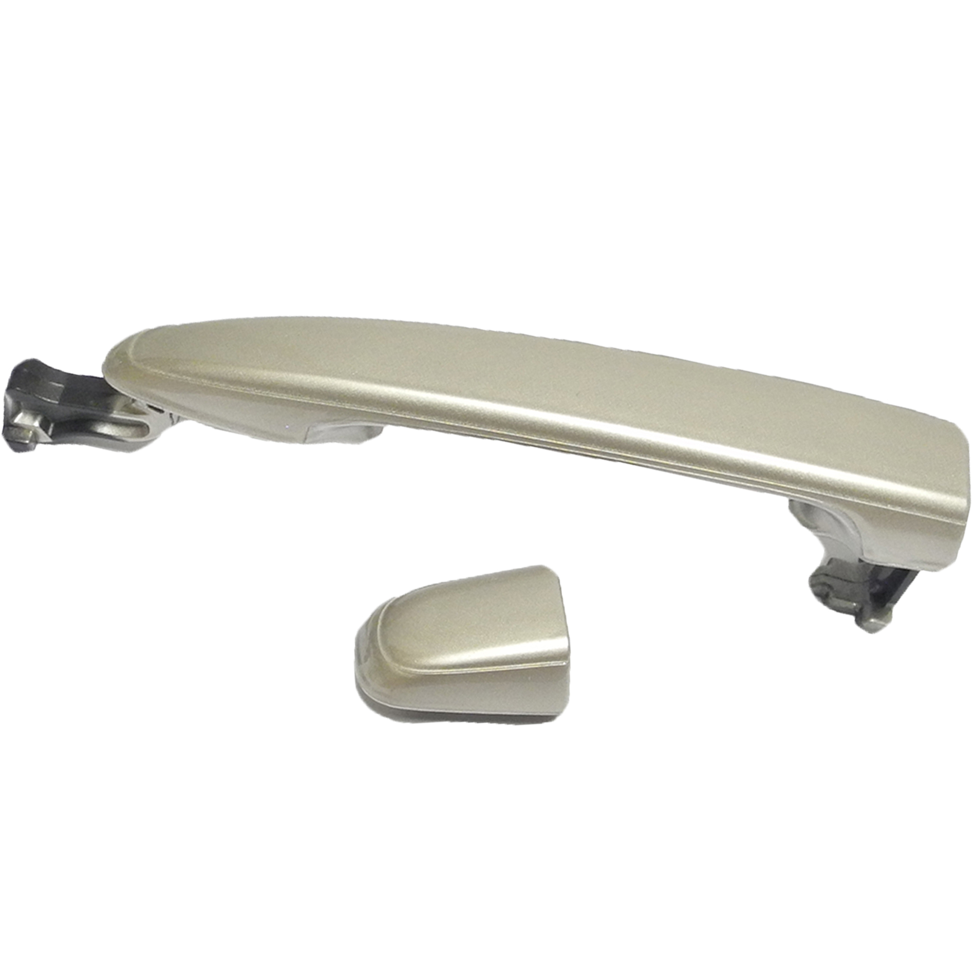 Outside Door Handle W//Keyhole For 04-10 Toyota Sienna Desert Sand Mica 4Q2 Front