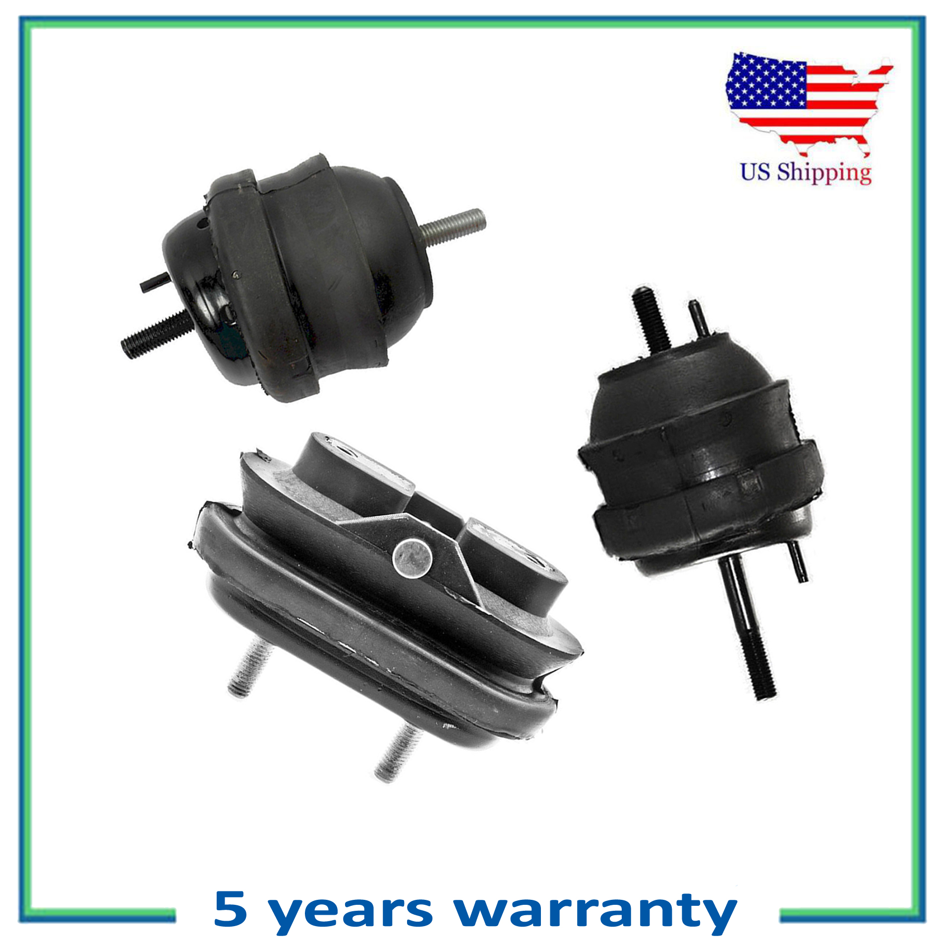 Motor /& Trans Mount 4PCS Set for 2006-2008 Buick Lucerne 3.8L for Auto Trans