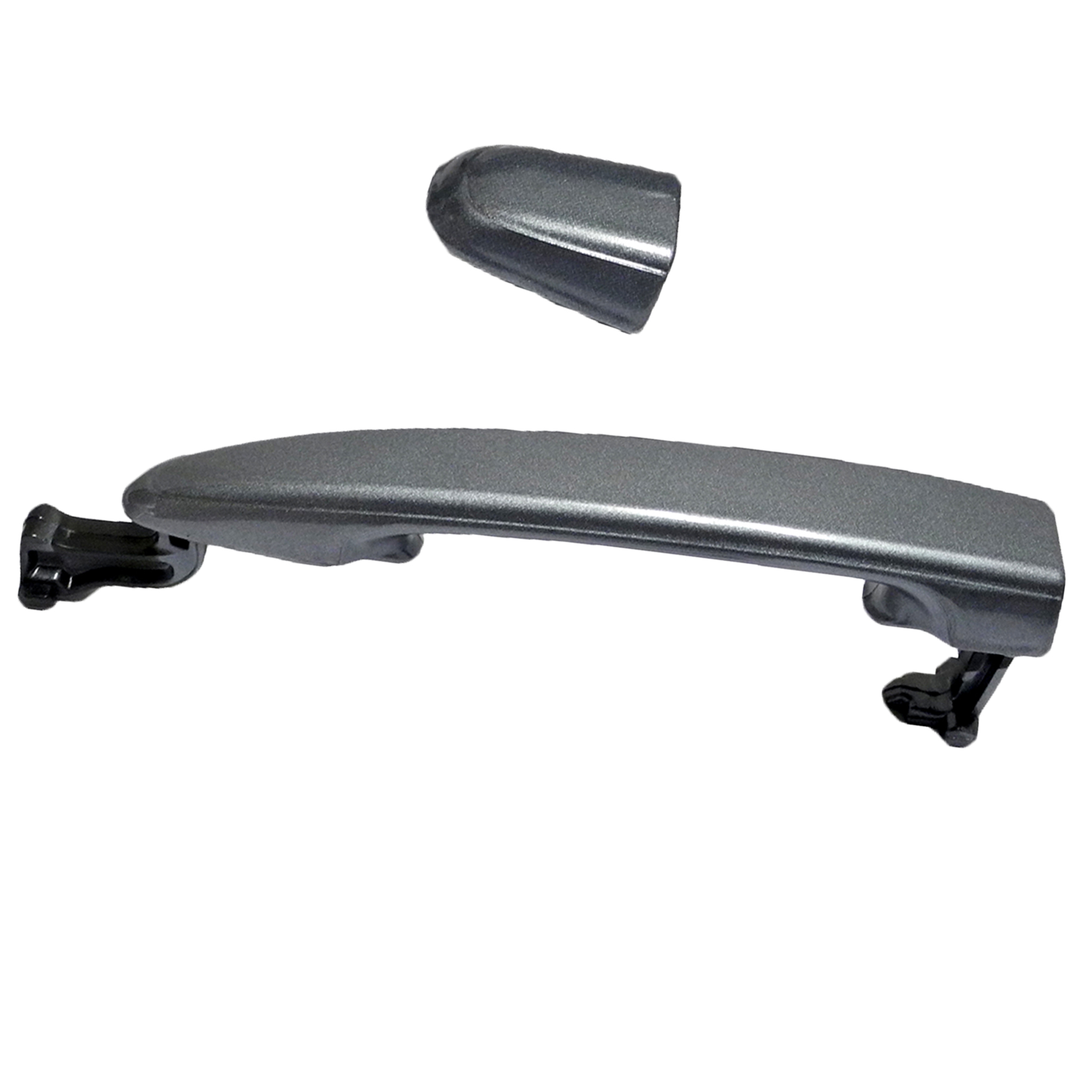 For Rear Left//Right 2004-2010 Sienna Blue Mirage Metallic 8R5 Outside Outer Door Handle W//O Keyhole 2004 2005 2006 2007 2008 2009 2010