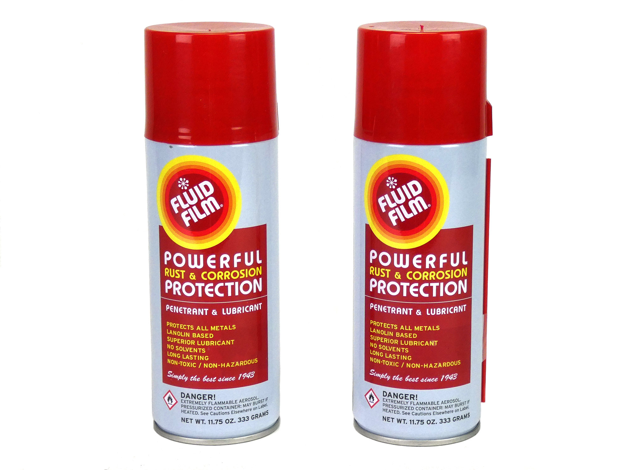 2 Pack Fluid Film Rust Corrosion Protection Aerosol Can 11.75 oz 11 3/4 Spray eBay