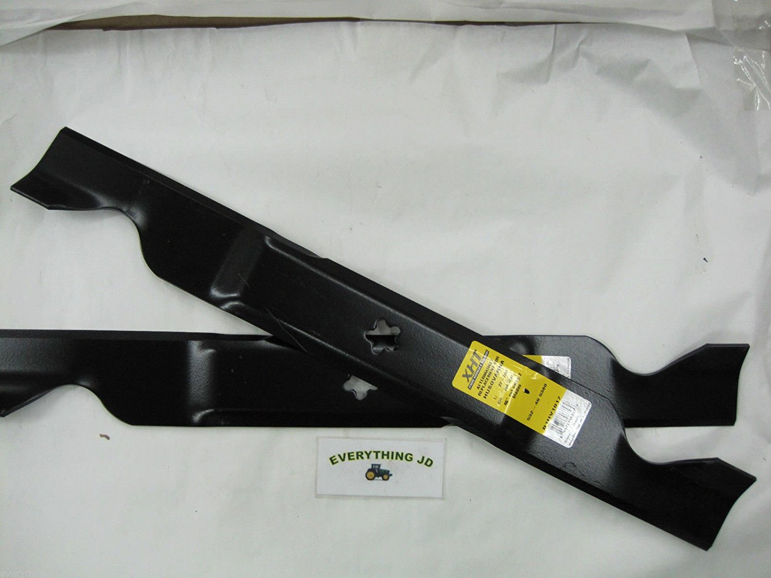 SET OF 2 Replacement Mower Blades for Husqvarna 532405380 & AYP 405380