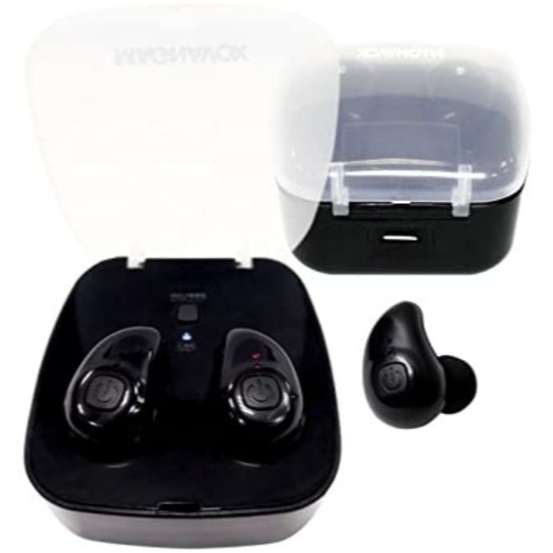Magnavox Mini Wireless Stereo Earbuds with Bluetooth 4.1 and Built-in Mic