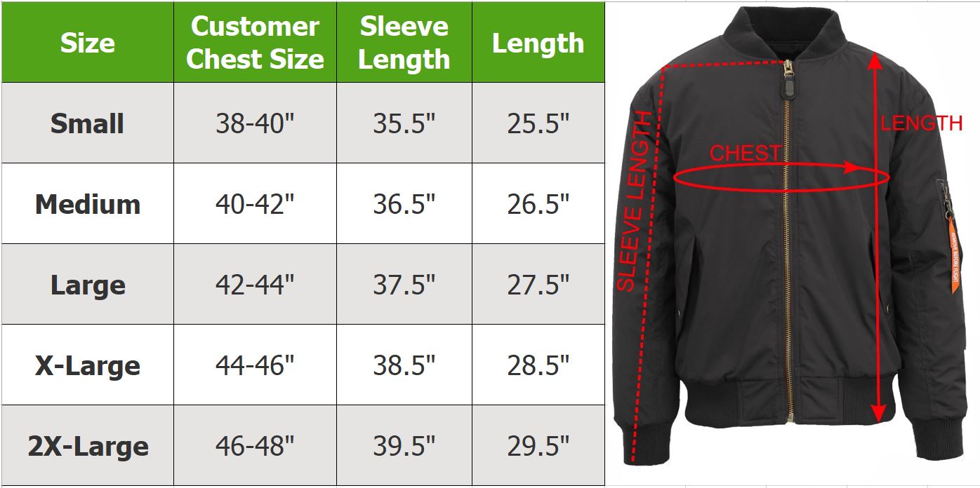 Men's Heavyweight MA-1 Flight Bomber Jackets - SuperShop