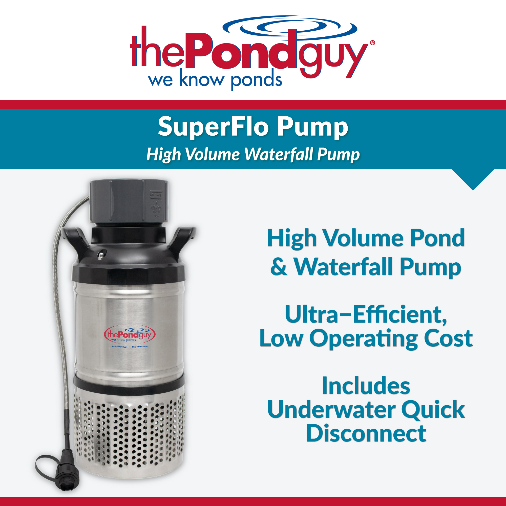The Pond Guy SuperFlo Pump | eBay