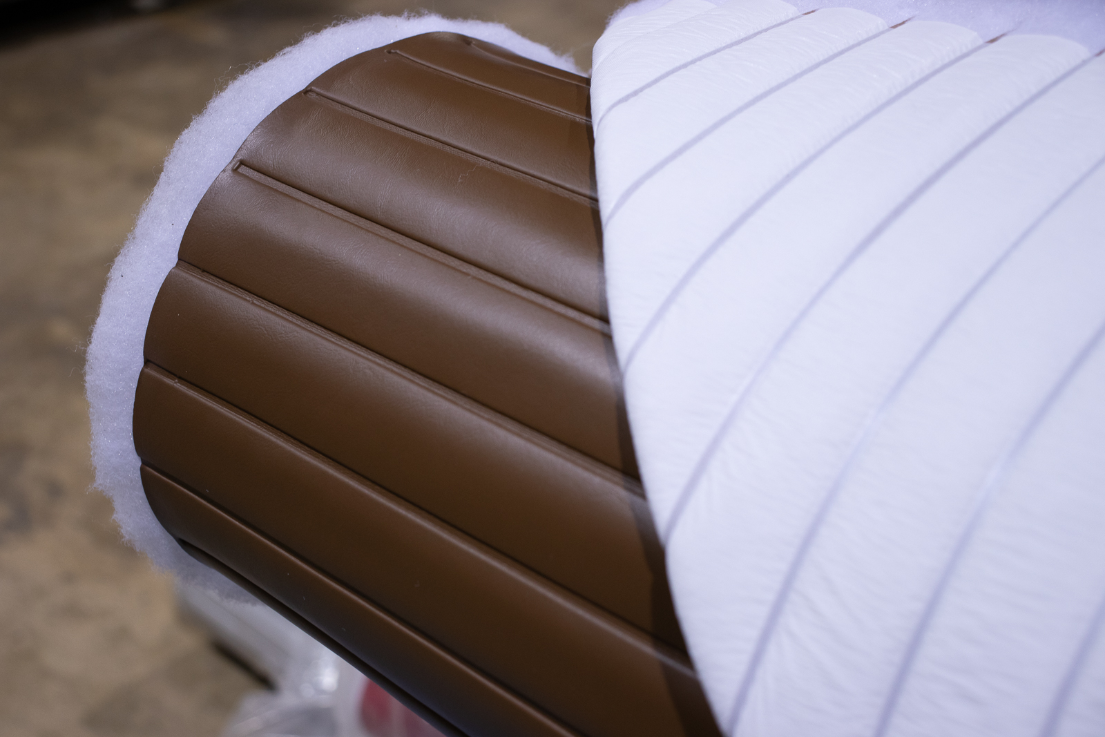 Pleated Marine Vinyl Upholstery Fabric Boat Auto - Picture 14 of 81