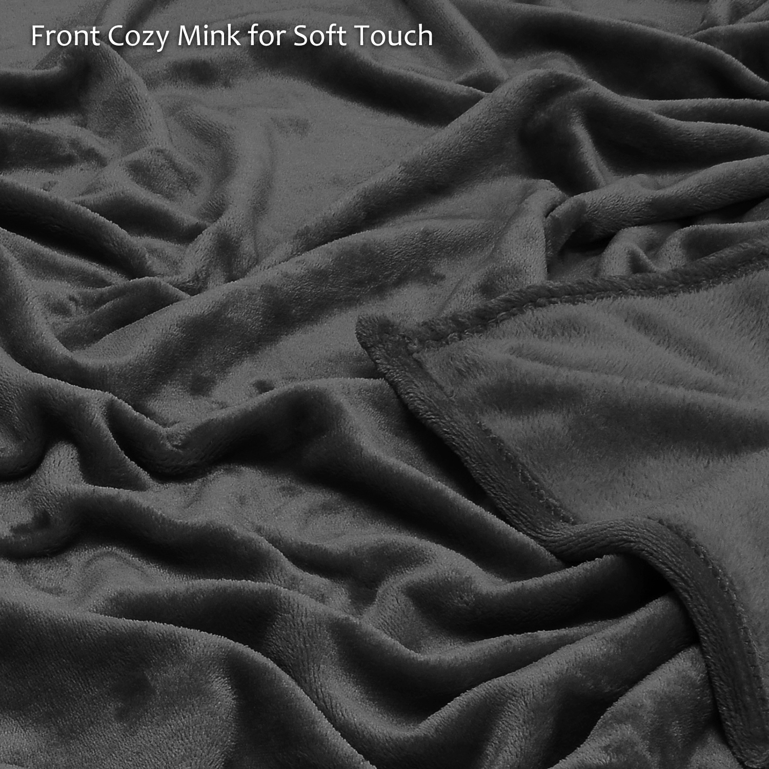 Fleece Soft Throw Blanket with Sleeves and Front Pocket Robe Wearable TV Blanket - Picture 16 of 54