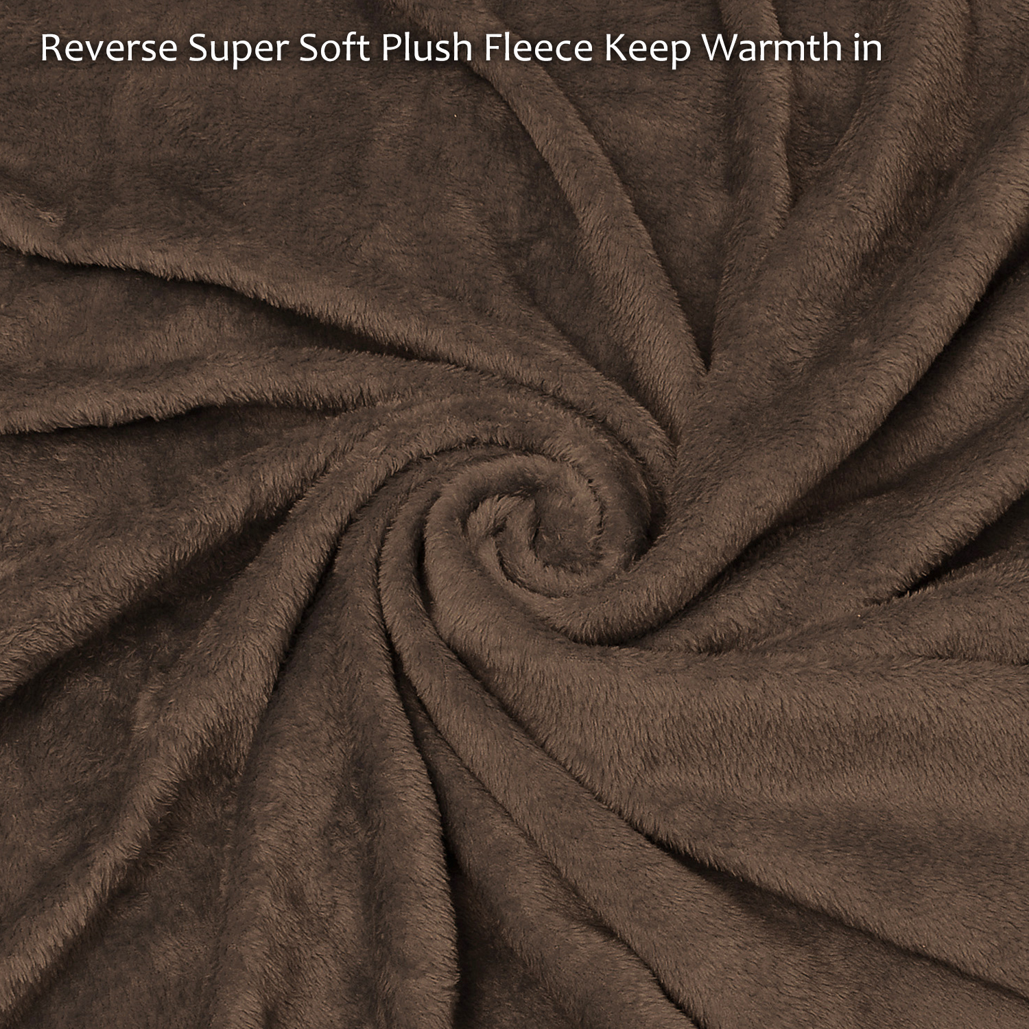 Fleece Soft Throw Blanket with Sleeves and Front Pocket Robe Wearable TV Blanket - Picture 29 of 54