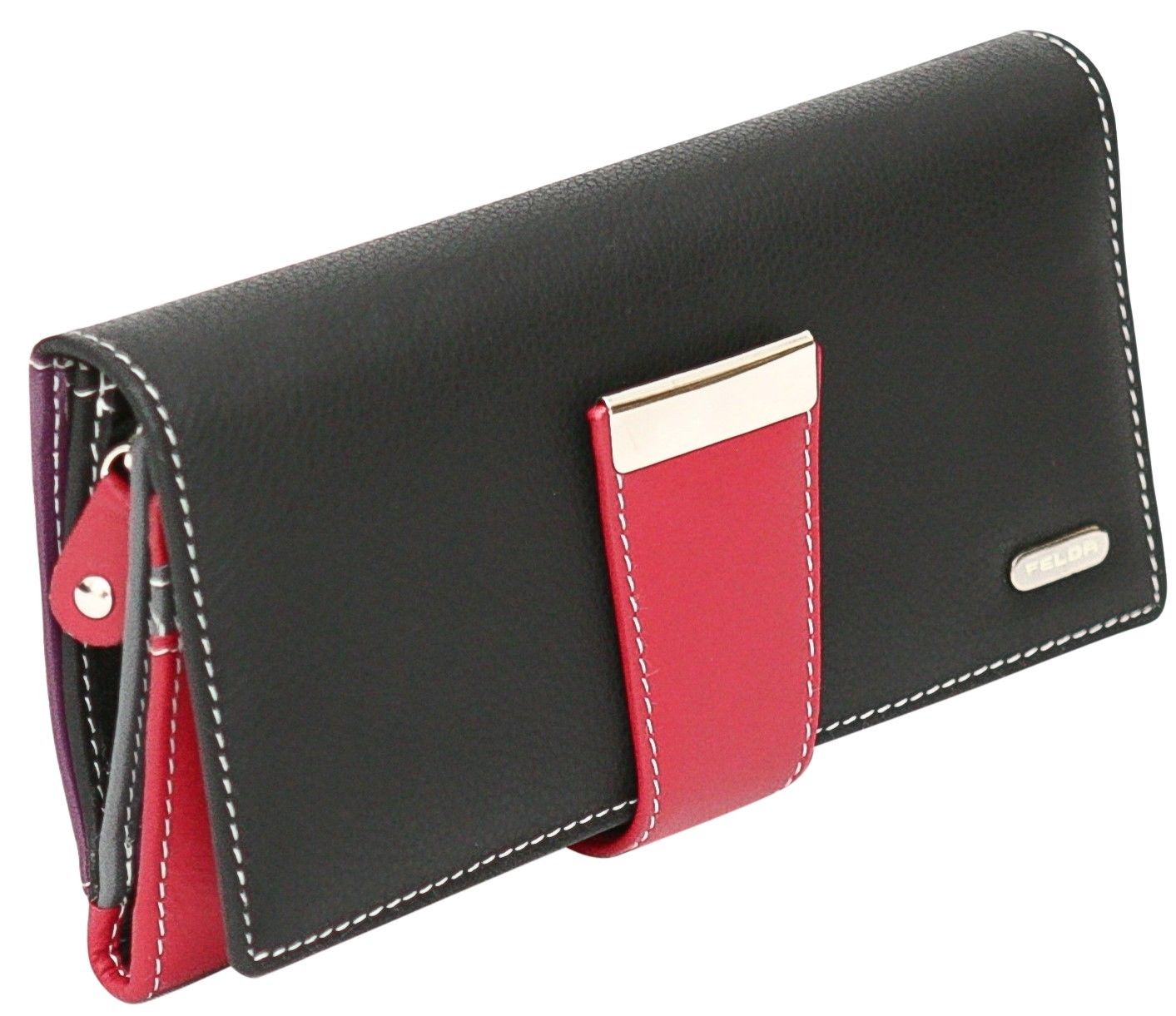 Grand portefeuille souple pour femme - cartes - RFID ...