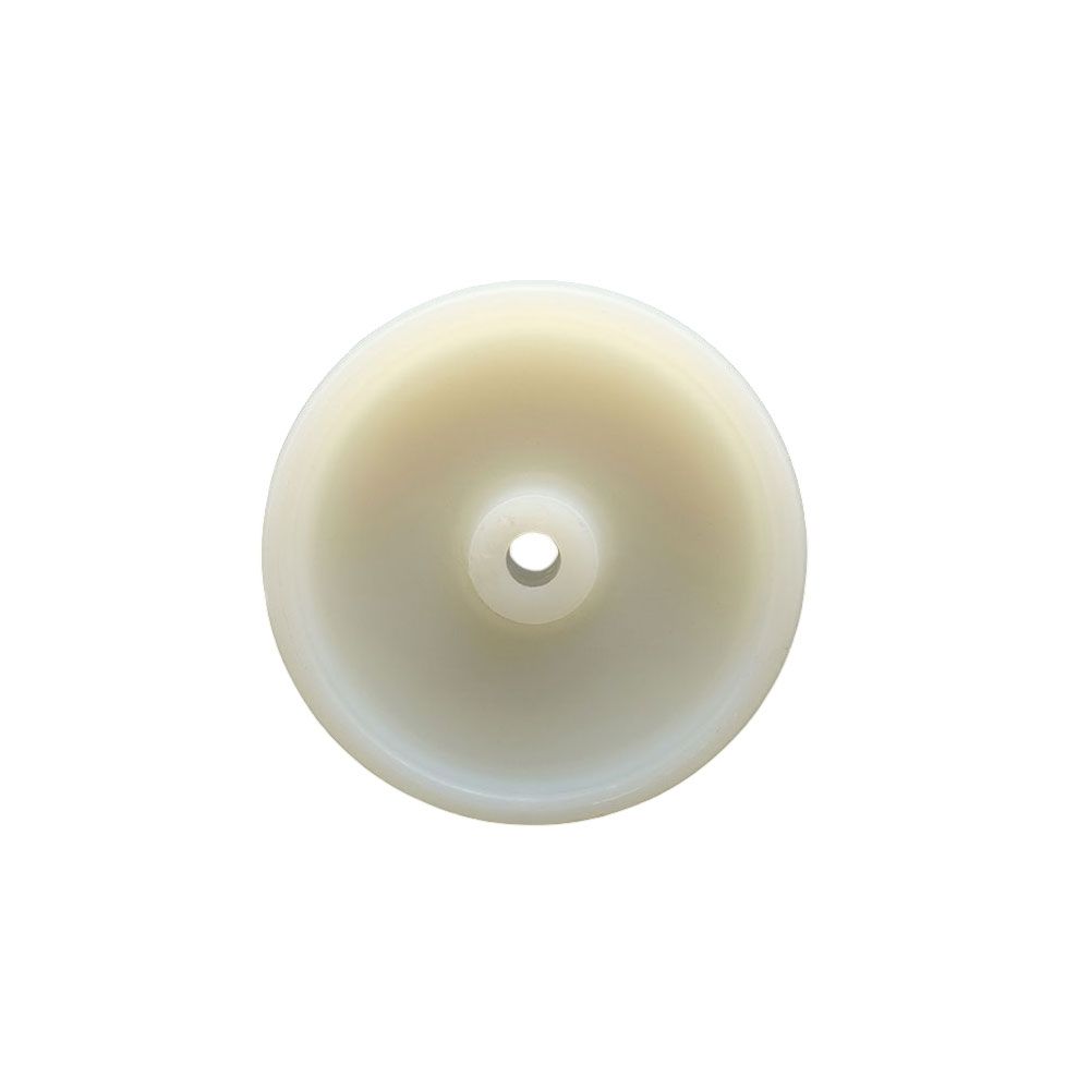 4" x 1.25" Nylon Wheel Only - 3/8" Bore - 350 lbs Capacity per Wheel  -  Service Caster Brand — photo 1