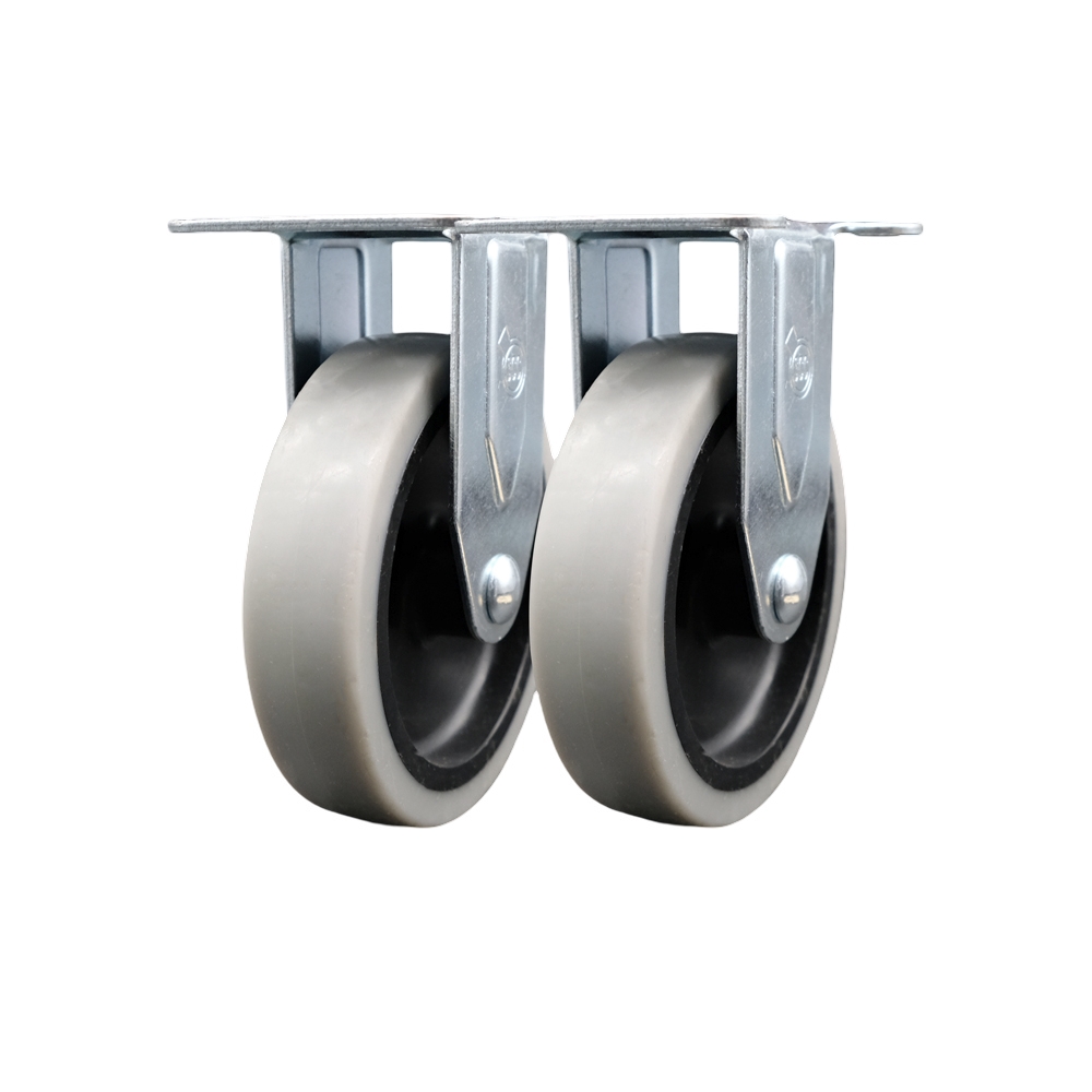 7734L1 FG7734L10000 Rubbermaid Mobile Work Center 7734-88 Replacement Rigid Caster – Fits Rubbermaid Mobile Work Center 7734-88 – Set of 2 – Service Caster Brand — photo 1