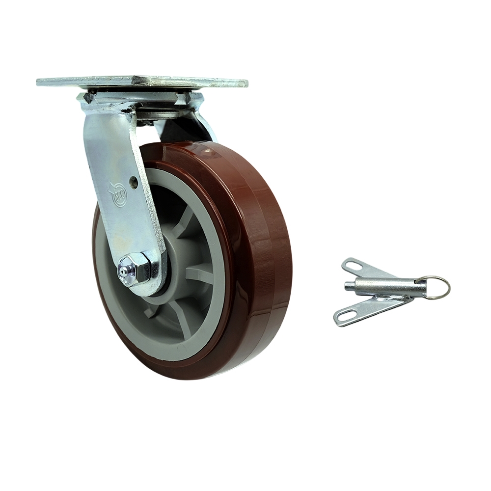 Greenlee Swivel Caster with Bolt On Swivel Lock – MA6065 GMX Cart