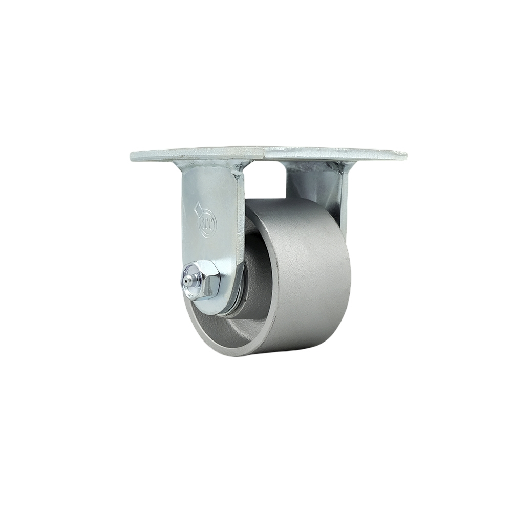 Service Caster Brand Replacement for McMaster Carr Caster 2408T44 - Rigid Top Plate Caster with 3-1/4 Inch Semi Steel Cast Iron Wheel - Heavy Duty Replacement Caster - 700 lbs. Capacity Per Caster — photo 1