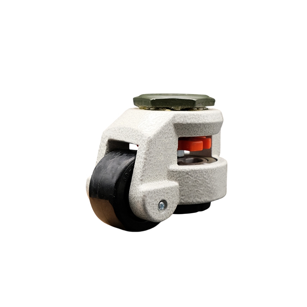 Nylon Swivel Threaded Stem Caster w/1.97" Black Wheel and M12 x 1.75mm x 18mm Stem - 330 lbs Capacity/Caster - Service Caster Brand — photo 1