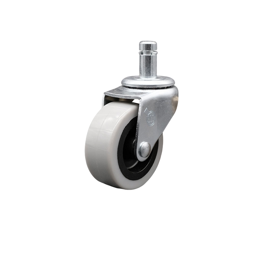 Service Caster Brand Replacement for Colson Caster 1.02251.441 MTG50 - 2 Inch Swivel Thermoplastic Rubber Caster and 7/16 x 7/8 Grip Ring Stem - 80 lbs./caster — photo 1
