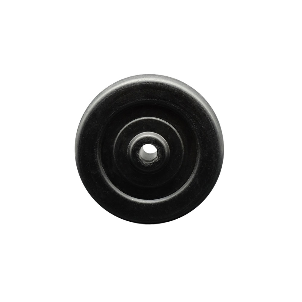 3" x 1.25" Hard Rubber Wheel Only - 3/8" Bore - 275 lbs Capacity per Wheel  -  Service Caster Brand — photo 1