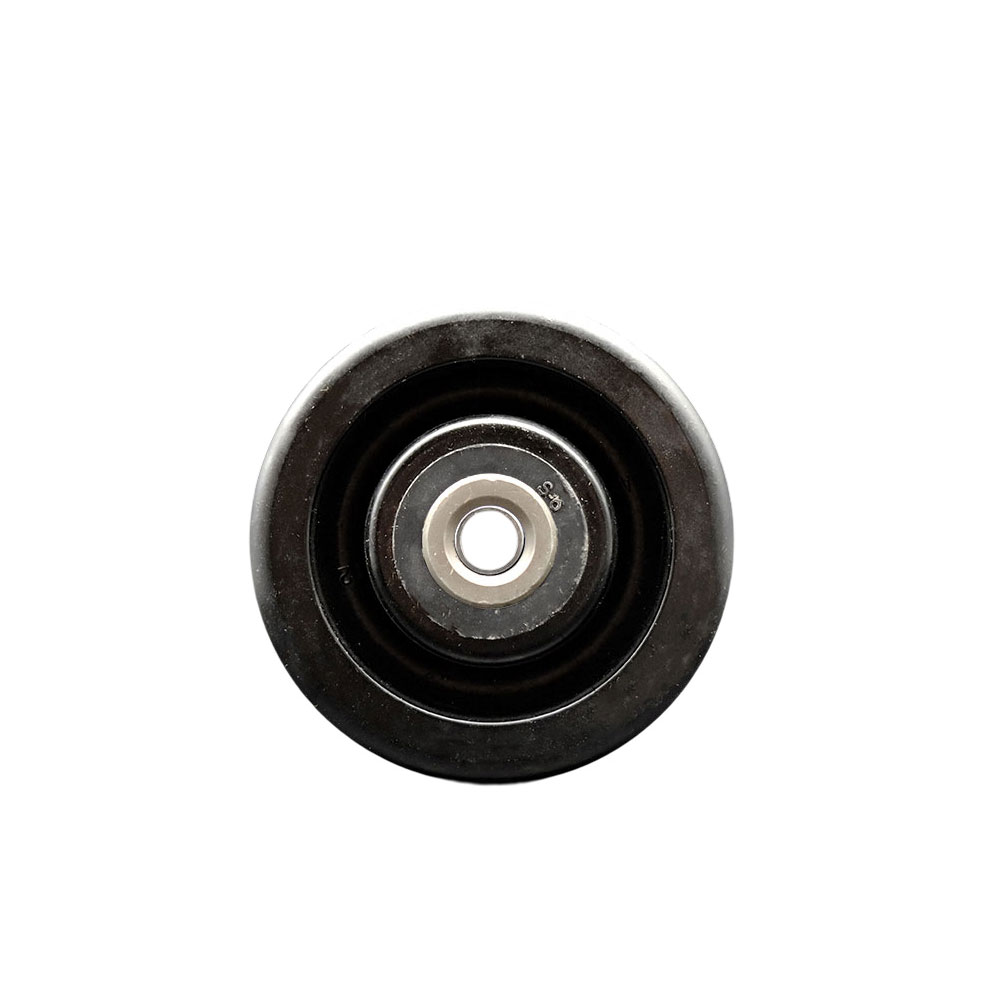 4" x 1.5" Phenolic Wheel Only with Roller Bearing - 3/8" Bore - 600 lbs Capacity per Wheel  -  Service Caster Brand — photo 1