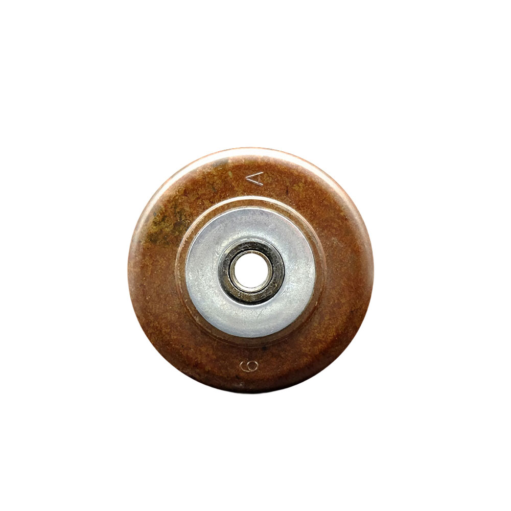 3" x 1.5" High Temperature Phenolic Wheel Only with Roller Bearing - 3/8" Bore - 400 lbs Capacity per Wheel  -  Service Caster Brand — photo 1