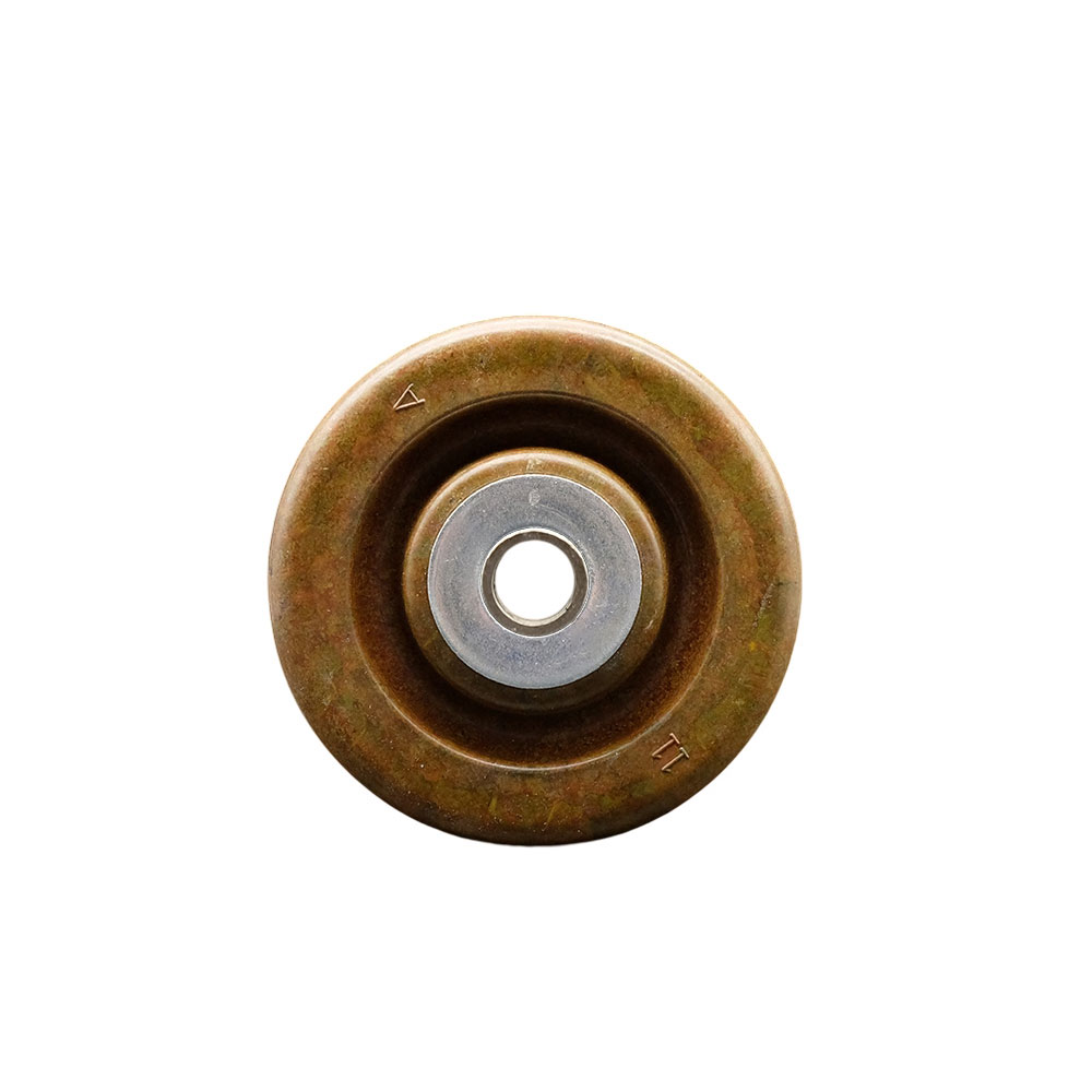 4" x 2" High Temperature Phenolic Wheel Only with Roller Bearing - 1/2" Bore - 800 lbs Capacity per Wheel  -  Service Caster Brand — photo 1