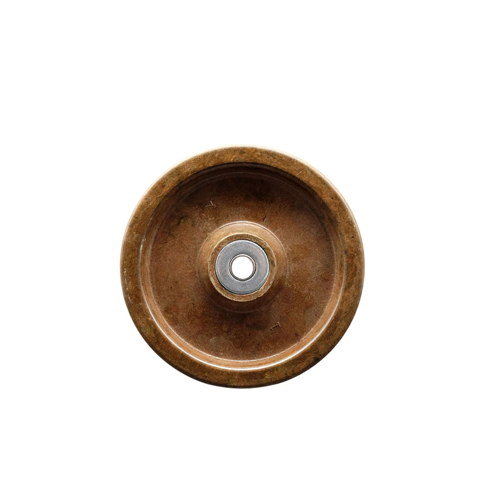 5" x 1.25" High Temperature Phenolic Wheel Only with Roller Bearing - 3/8" Bore - 600 lbs Capacity per Wheel  -  Service Caster Brand — photo 1