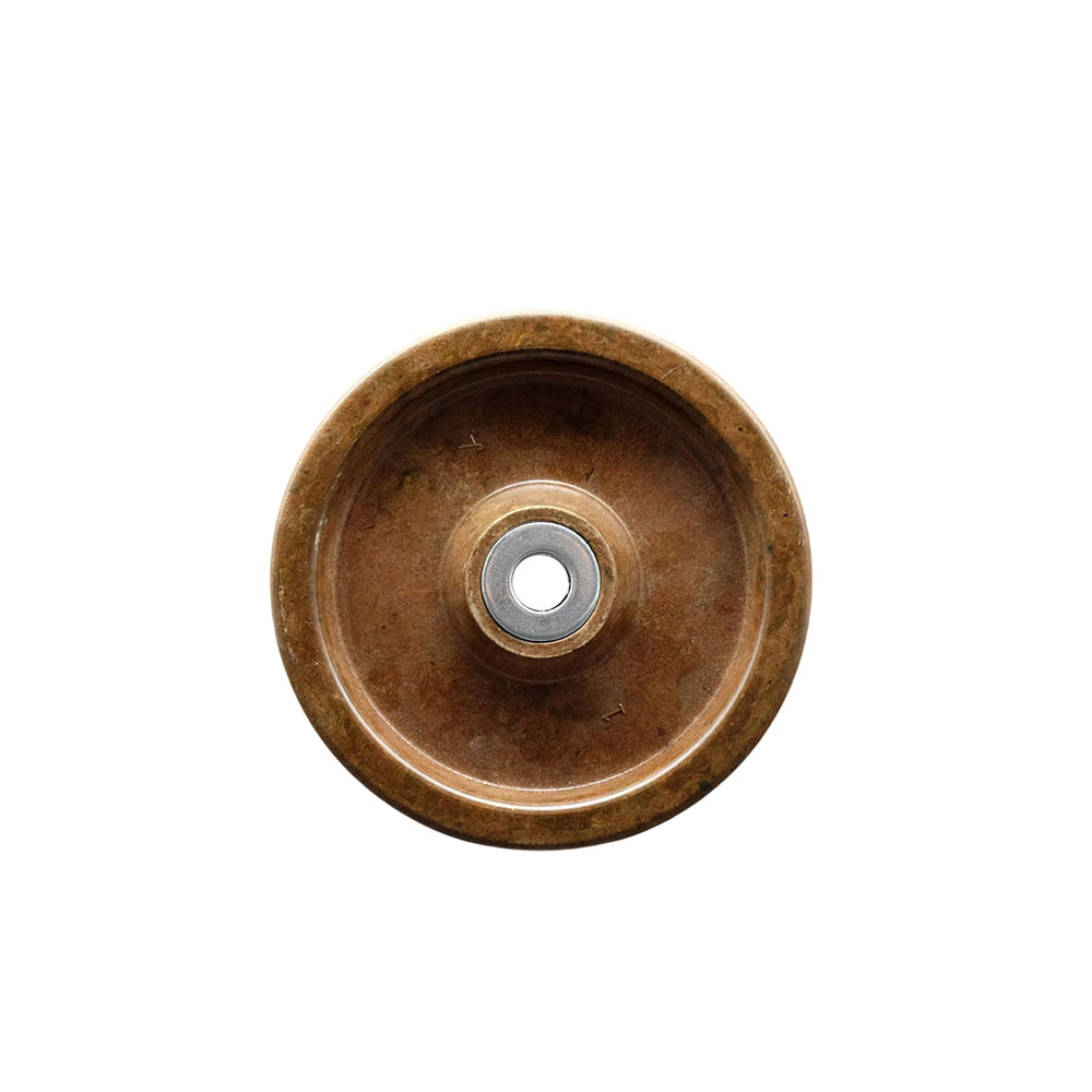 5" x 1.25" High Temperature Phenolic Wheel Only with Roller Bearing - 1/2" Bore - 600 lbs Capacity per Wheel - Service Caster Brand — photo 1