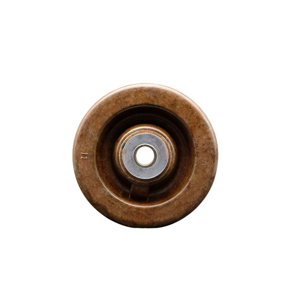 5" x 2" High Temperature Phenolic Wheel Only with Roller Bearing - 1/2" Bore - 1000 lbs Capacity per Wheel  -  Service Caster Brand — photo 1