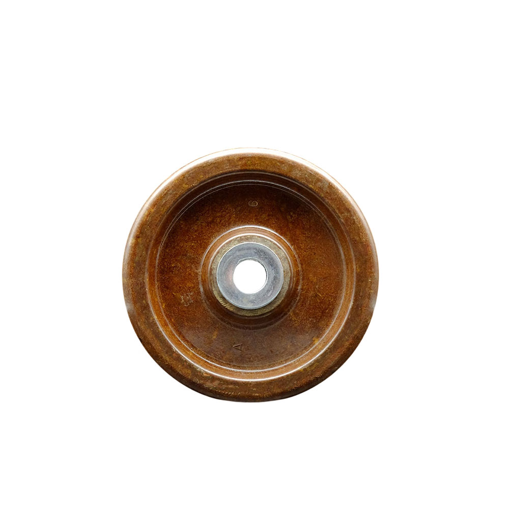6" x 1.5" High Temperature Phenolic Wheel Only with Roller Bearing - 1/2" Bore - 600 lbs Capacity per Wheel  -  Service Caster Brand — photo 1