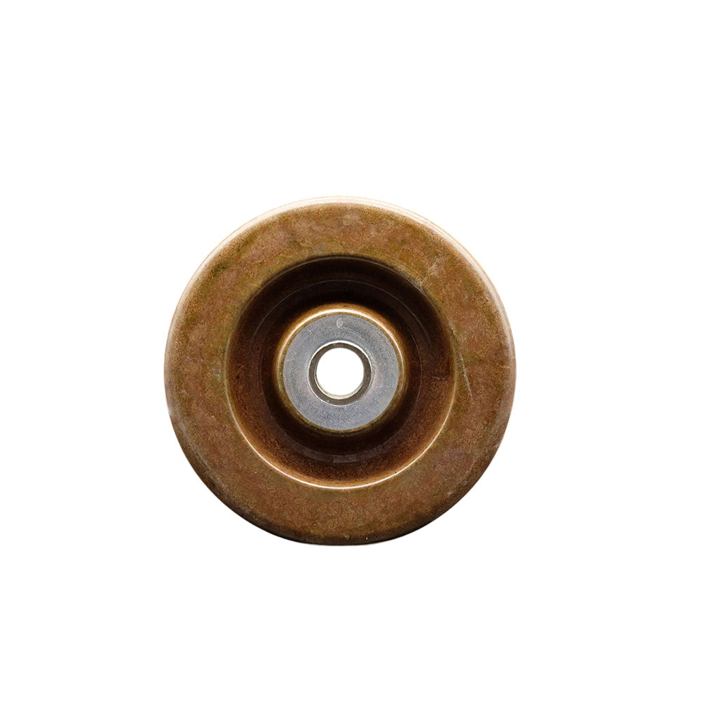 6" x 2" High Temperature Phenolic Wheel Only with Roller Bearing - 1/2" Bore - 1200 lbs Capacity per Wheel  -  Service Caster Brand — photo 1