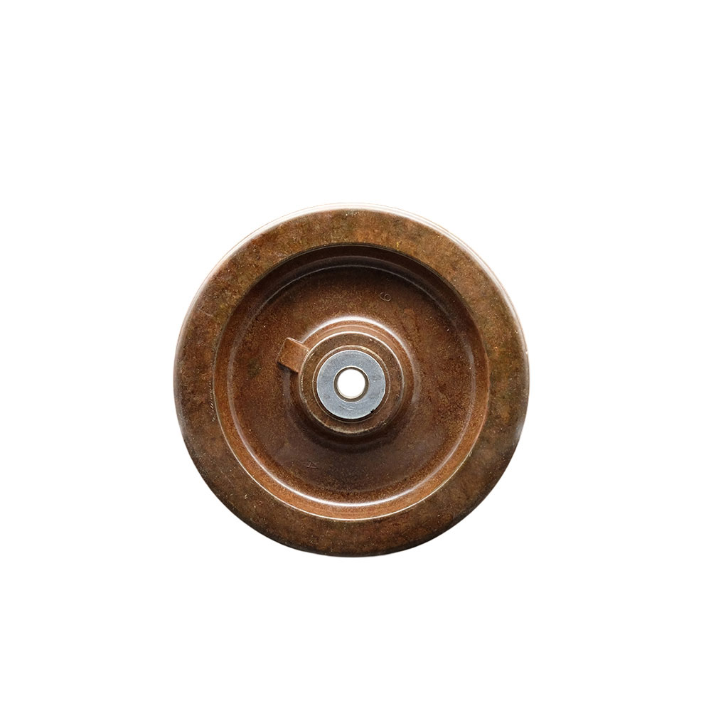 8" x 2" High Temperature Phenolic Wheel Only with Roller Bearing - 1/2" Bore - 1400 lbs Capacity per Wheel  -  Service Caster Brand — photo 1