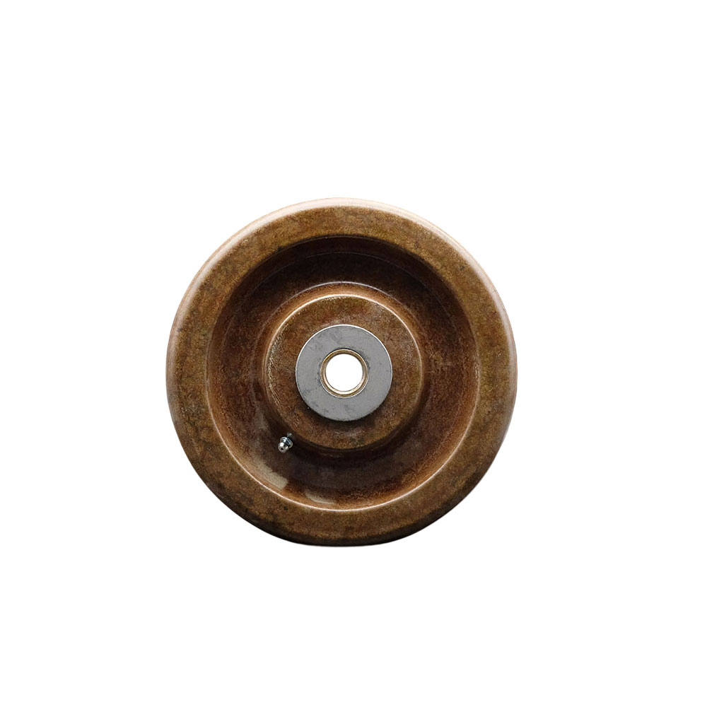 8" x 3" High Temperature Phenolic Wheel Only with Roller Bearing - 3/4" Bore - 2500 lbs Capacity per Wheel  -  Service Caster Brand — photo 1