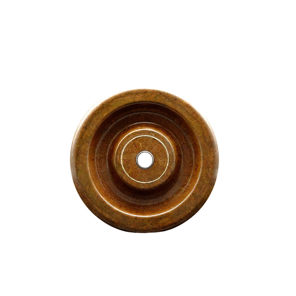 5" x 1.5" High Temperature Phenolic Wheel Only - 3/8" Bore - 400 lbs Capacity per Wheel  -  Service Caster Brand — photo 1