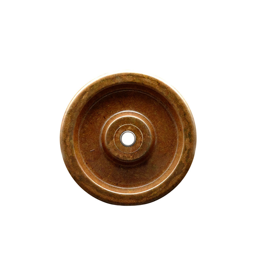 6" x 1.5" High Temperature Phenolic Wheel Only - 3/8" Bore - 600 lbs Capacity per Wheel  -  Service Caster Brand — photo 1