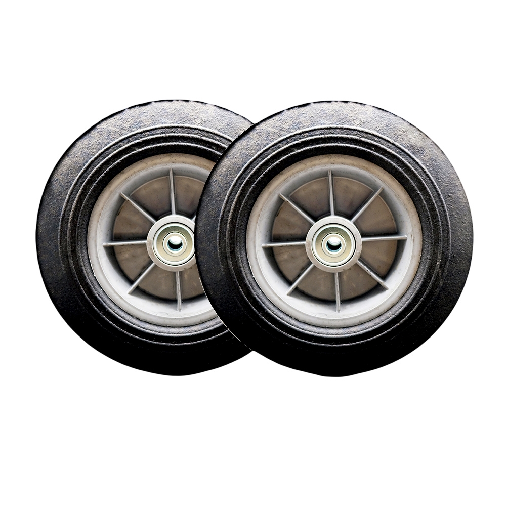 9T14L1 FG9T14L10000 FG9T13L30000 Rubbermaid Tilt Truck 10 Inch Flat Free Replacement Wheel – Fits Rubbermaid Tilt Truck FG9T1400BLA FG9T1300BLA FG9T1700BLA FG9T1300GRAY – Set of 2 – Service Caster — photo 1