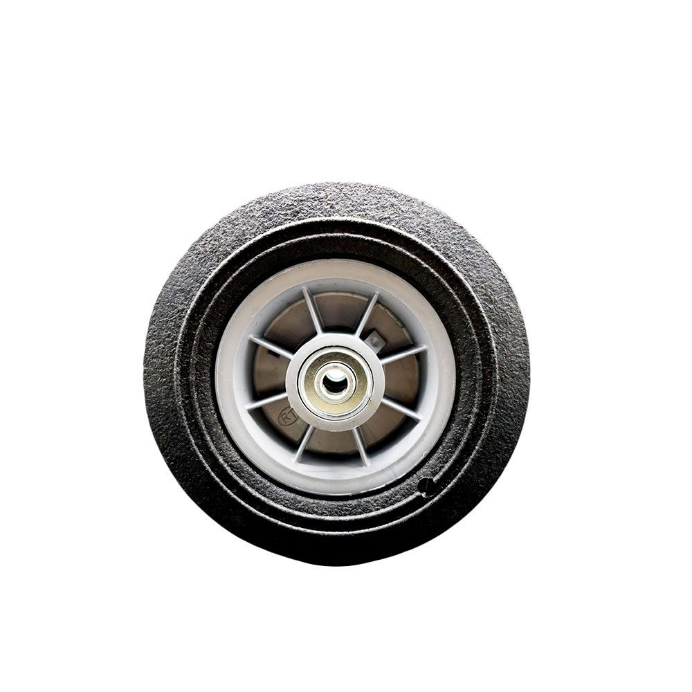 Service Caster Brand Replacement Wheel for Grainger Wheel 53CM87 - 8 Inch Flat Free Pnuematic Wheel Only with a 2.5" Centered Hub and Precision Ball Bearing - 3/4” Bore - 440 lbs. Capacity per Wheel — photo 1