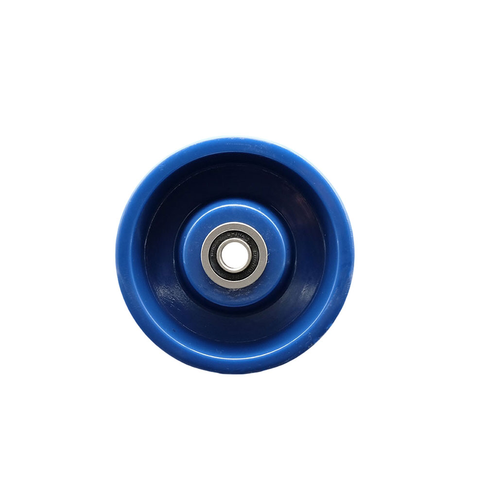 5" x 2" Solid Polyurethane Wheel Only with Precision Ball Bearing - 1/2" Bore - 1000 lbs Capacity per Wheel - Service Caster Brand — photo 1