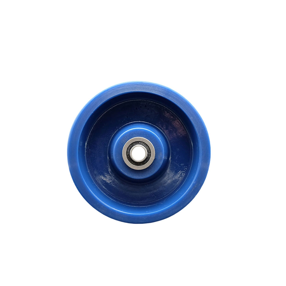 6" x 2" Solid Polyurethane Wheel Only with Precision Ball Bearing - 1/2" Bore - 1200 lbs Capacity per Wheel  -  Service Caster Brand — photo 1